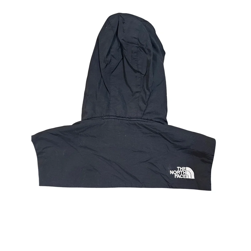 The North Face Denali Fleece Hoodie Mens Medium Navy Blue Black Full Zip Jacket